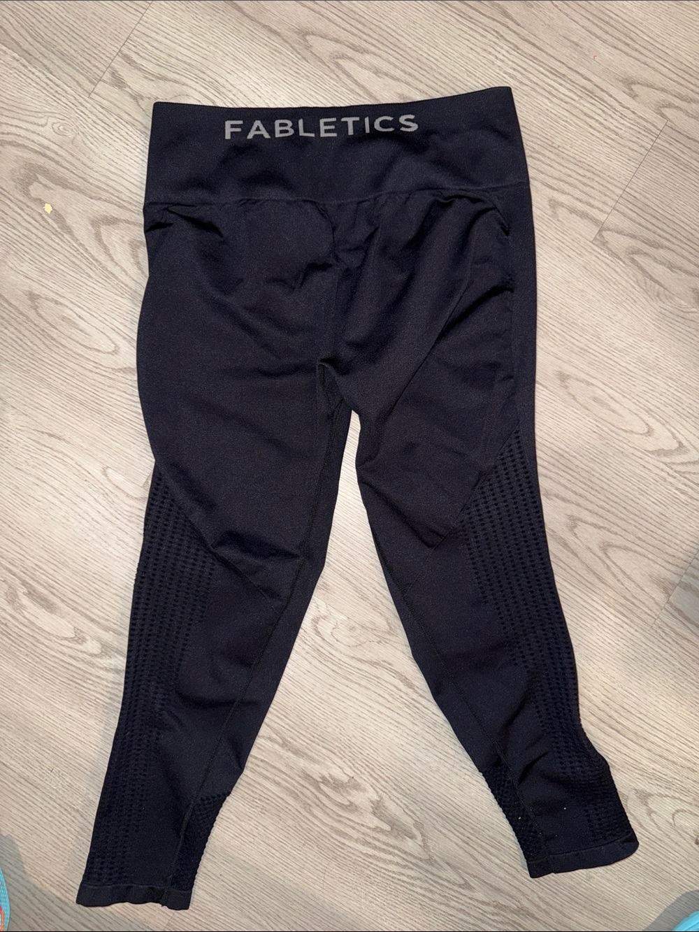 Fabletics Black Seamless Performance Leggings